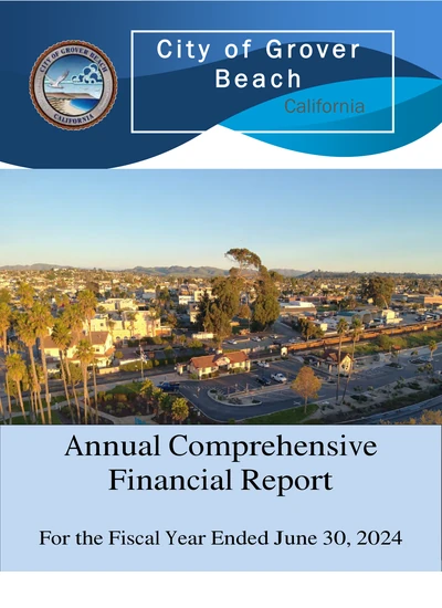 City of Grover Beach ACFR Cover