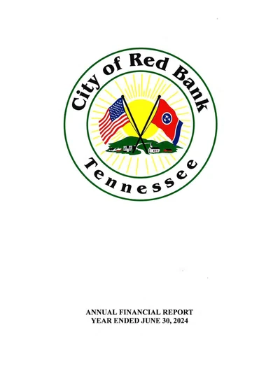 City of Red Bank, Tennessee ACFR Cover