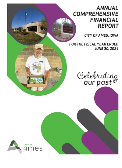 City of Ames ACFR Cover