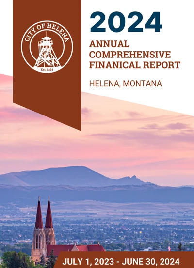 City of Helena, Montana ACFR Cover