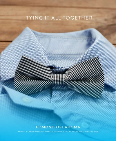 City of Edmond, Oklahoma ACFR Cover