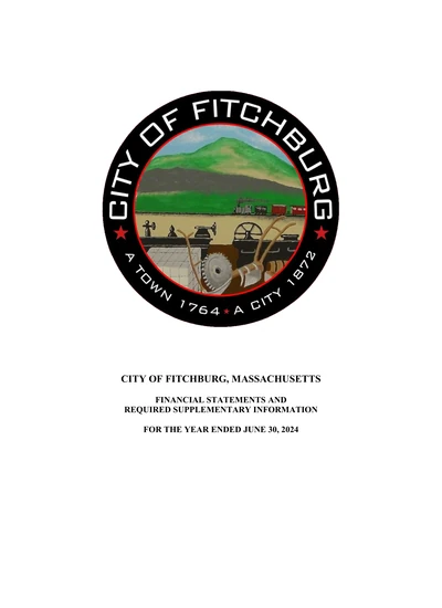 City of Fitchburg ACFR Cover