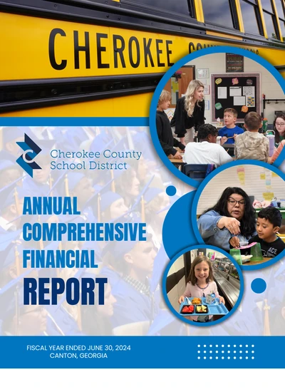 Cherokee County School District ACFR Cover