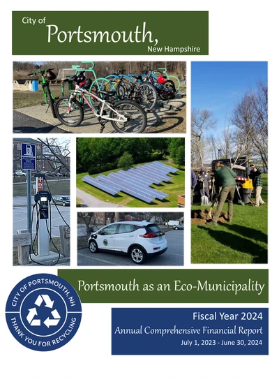 City of Portsmouth, New Hampshire ACFR Cover