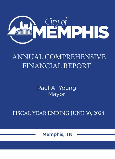 City of Memphis ACFR Cover