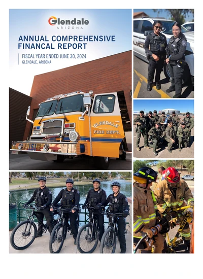 City of Glendale, Arizona ACFR Cover