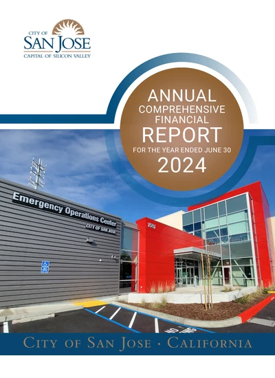 City of San Jose ACFR Cover