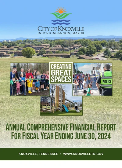 City of Knoxville, Tennessee ACFR Cover
