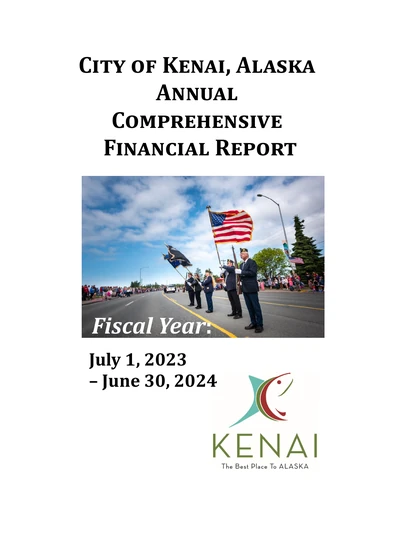 City of Kenai, Alaska ACFR Cover