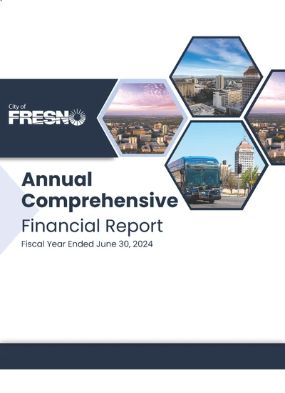 City of Fresno ACFR Cover