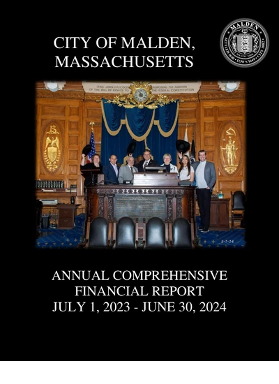 City of Malden ACFR Cover