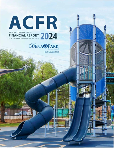 City of Buena Park ACFR Cover