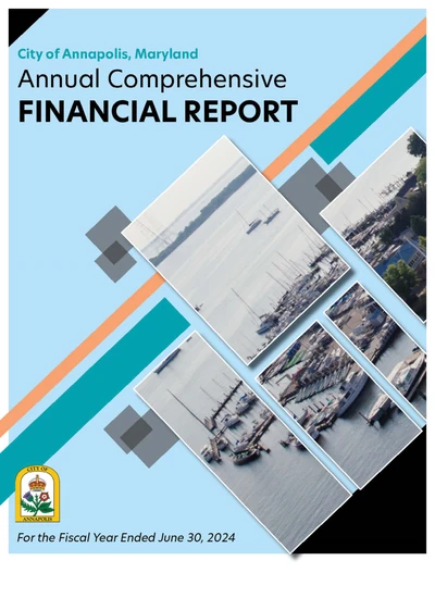 City of Annapolis ACFR Cover