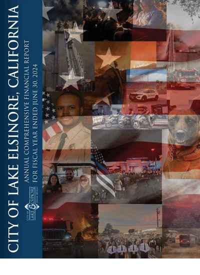 City of Lake Elsinore ACFR Cover