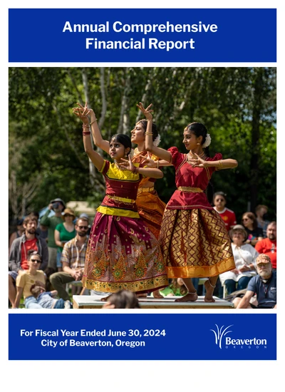 City of Beaverton, Oregon ACFR Cover