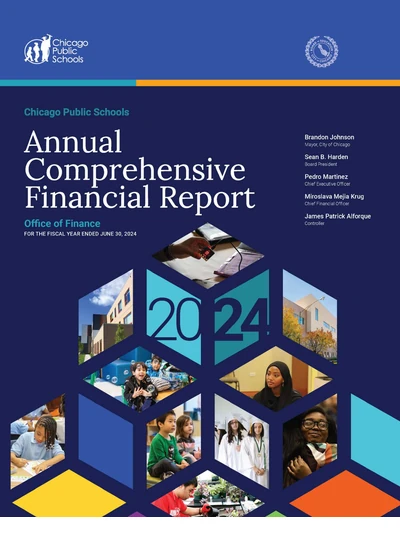 Board of Education of the City of Chicago ACFR Cover