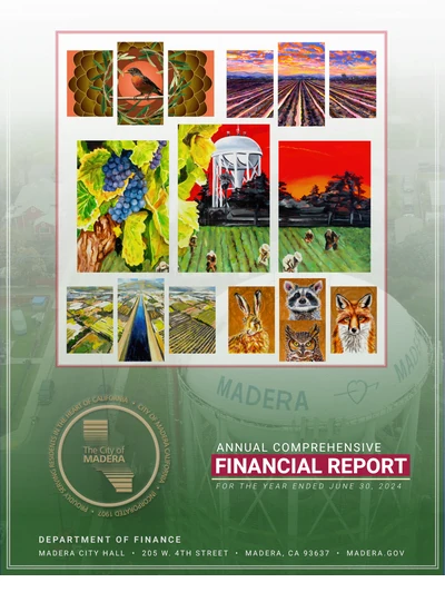 City of Madera ACFR Cover