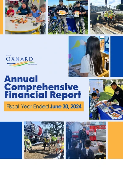 City of Oxnard ACFR Cover