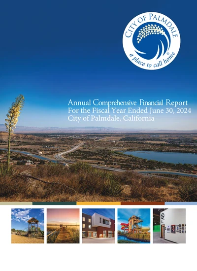 City of Palmdale ACFR Cover