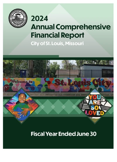 City of St. Louis, Missouri ACFR Cover