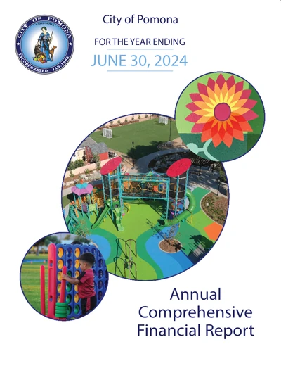 City of Pomona ACFR Cover