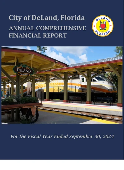 City of Deland, Florida ACFR Cover
