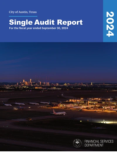City of Austin ACFR Cover