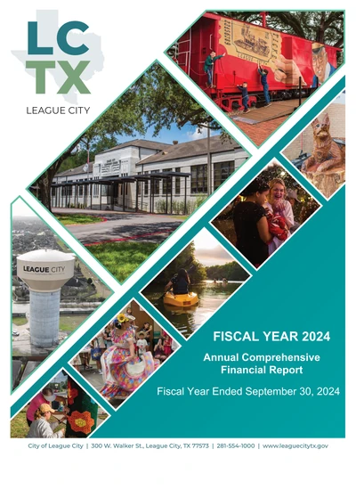City of League City, Texas ACFR Cover
