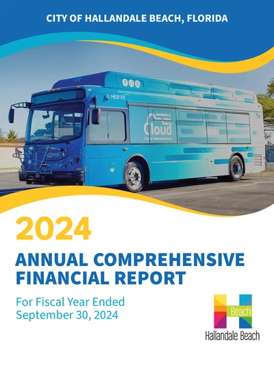 City of Hallandale Beach ACFR Cover