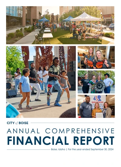City of Boise ACFR Cover