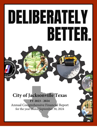 City of Jacksonville, Texas ACFR Cover
