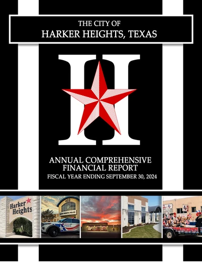 City of Harker Heights ACFR Cover