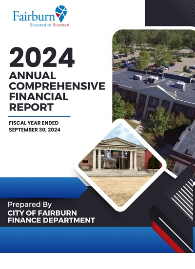 City of Fairburn ACFR Cover