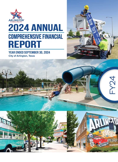 City of Arlington, Tx ACFR Cover