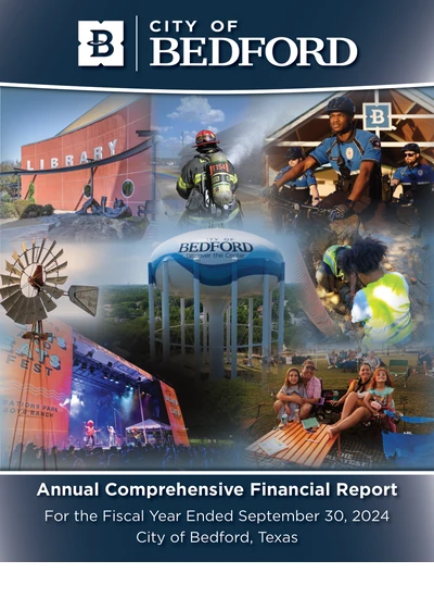 City of Bedford, Texas ACFR Cover