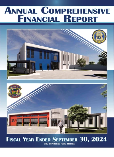 City of Pinellas Park, Florida ACFR Cover