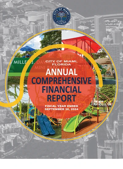 City of Miami ACFR Cover