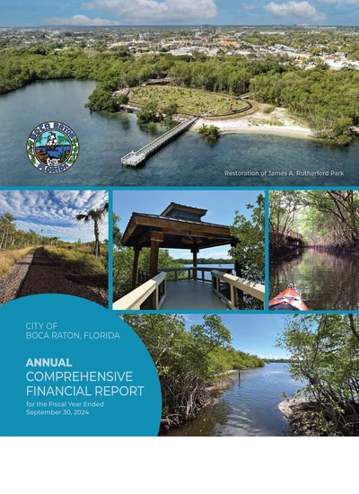 City of Boca Raton ACFR Cover