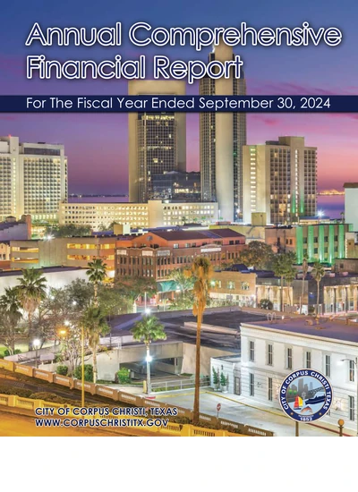 City of Corpus Christi ACFR Cover
