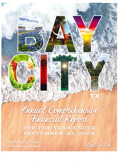 City of Bay City, Texas ACFR Cover