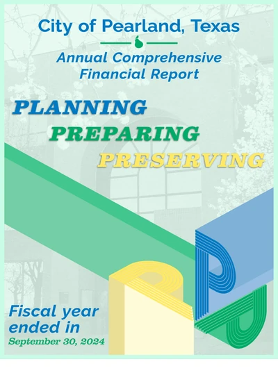 City of Pearland, Texas ACFR Cover