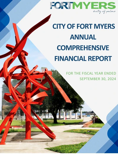 City of Fort Myers, Fl ACFR Cover