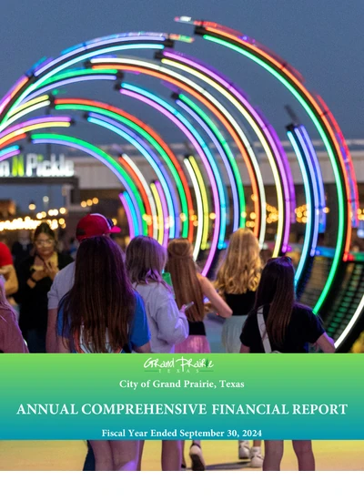 City of Grand Prairie ACFR Cover