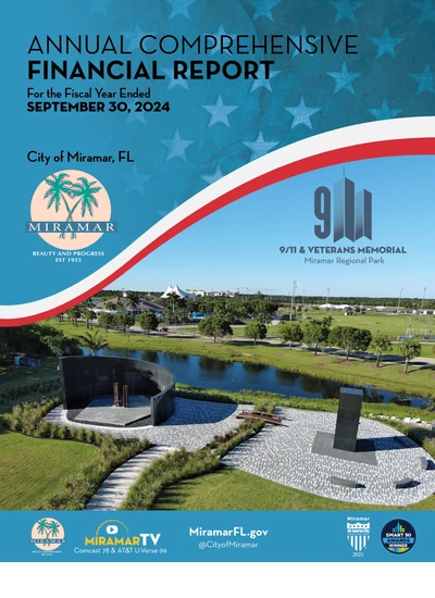 City of Miramar ACFR Cover