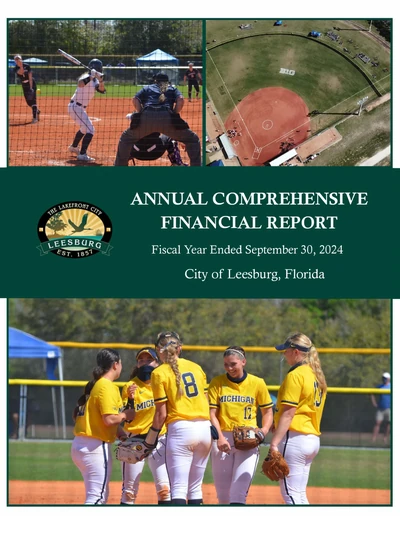 City of Leesburg, Florida ACFR Cover
