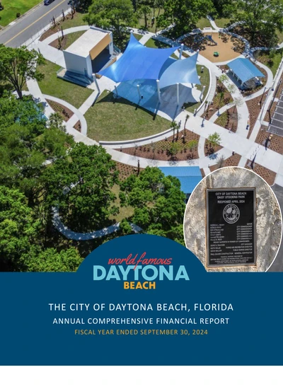 City of Daytona Beach, Florida ACFR Cover