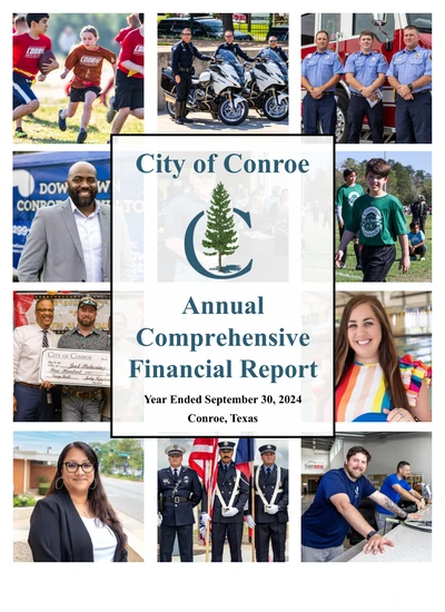 City of Conroe, Texas ACFR Cover