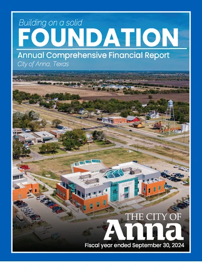 City of Anna, Tx ACFR Cover