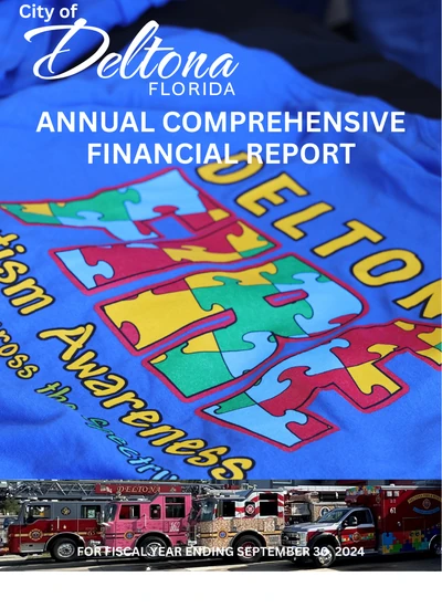 City of Deltona, Fl ACFR Cover