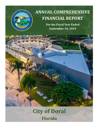 City of Doral ACFR Cover